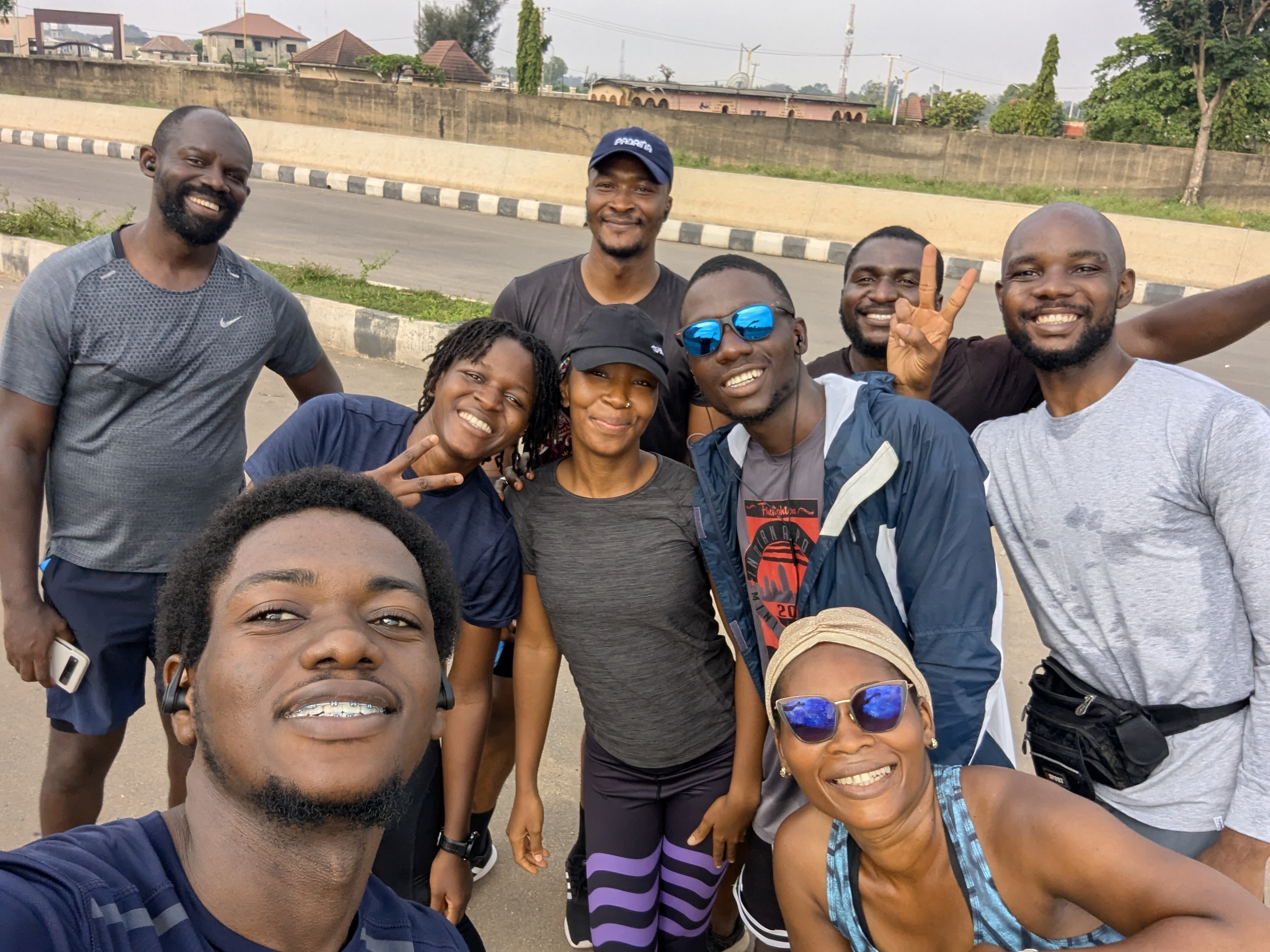 First run of the group